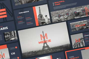 Mercie - Minimal Business Keynote