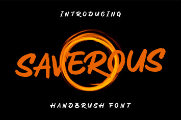 Saverous - Cute and Horror Typeface