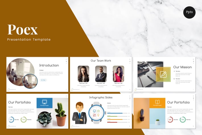 Poex - Powerpoint Template