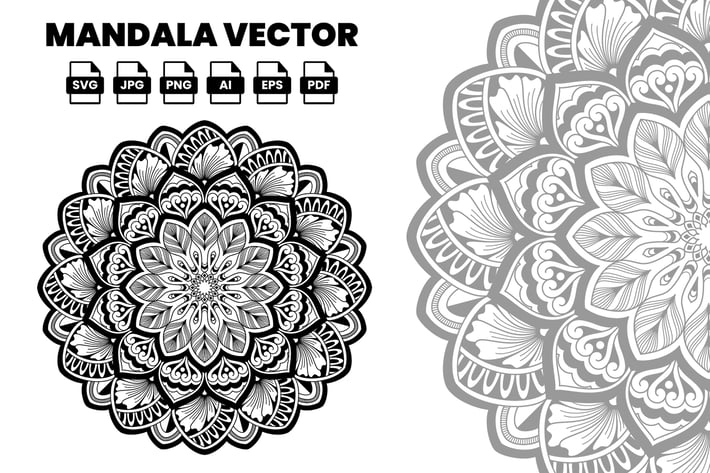 Mandala Vector Illustration