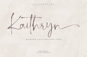 Kaithryn-Modern Calligraphy Font