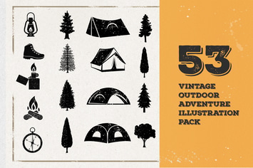 53 Vintage Adventure Illustration