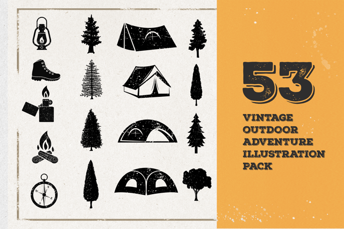 53 Vintage Adventure Illustration