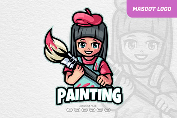 Painting Kid Logo