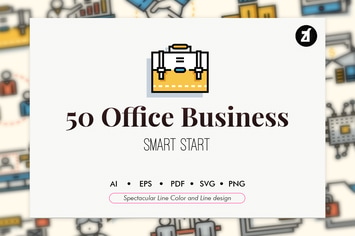 50 Office and Business elements
