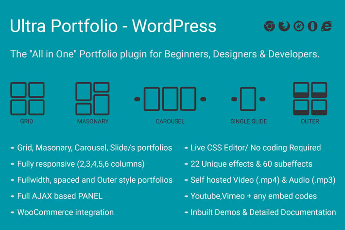 Ultra Portfolio - WordPress
