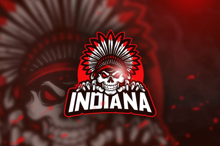 Indiana - Mascot & Esport Logo