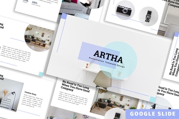 Artha - Furniture Google Slide Template
