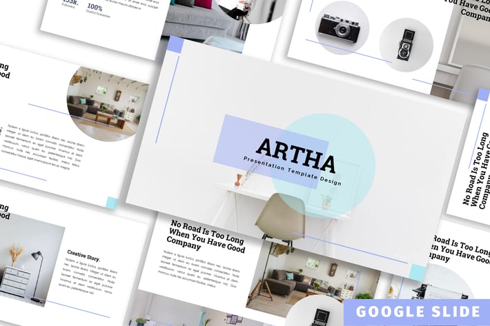 Artha - Furniture Google Slide Template