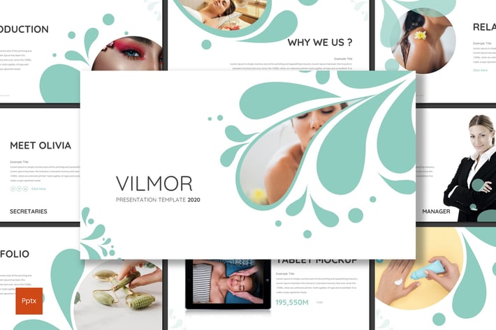 Vilmor - Spa Powerpoint Template