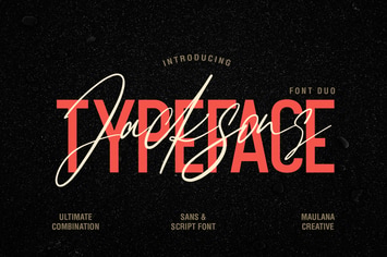 Jacksons Font Duo