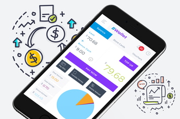 B Wallet Dashboard 1 Mobile Ui