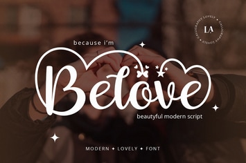 Belove - Script Font