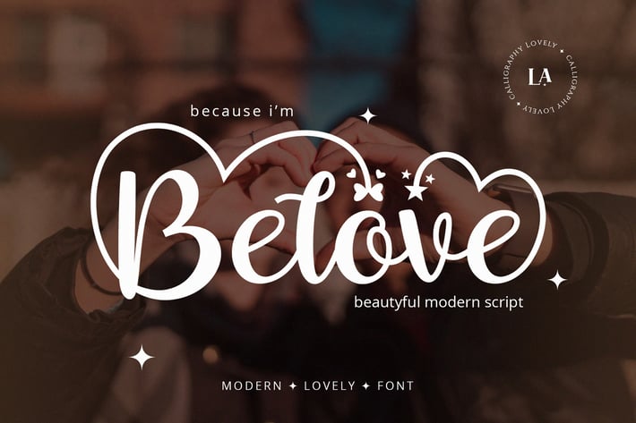 Belove - Script Font
