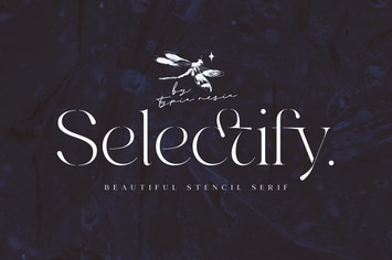 Selectify - Beauty Elegant Luxury Stencil Serif