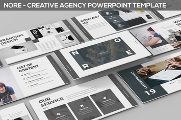 Nore - Design Agency Powerpoint Template
