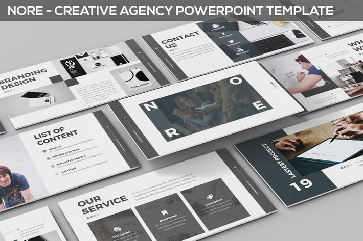 Nore - Design Agency Powerpoint Template