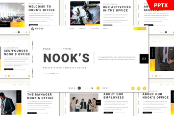 Nooks Powerpoint Template
