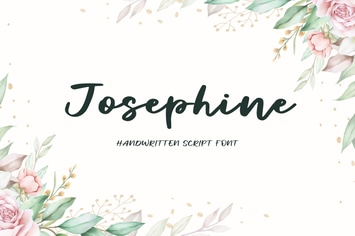 Josephine - Classy Luxury Handwritten Script Font