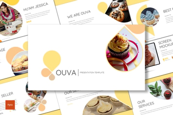 Ouva - Bakery Powerpoint Template