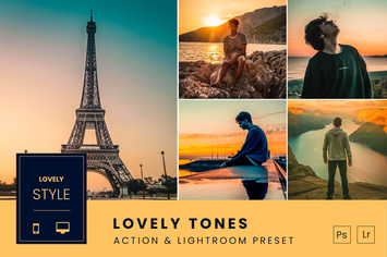 Lovely Tones Action & Lightroom Preset