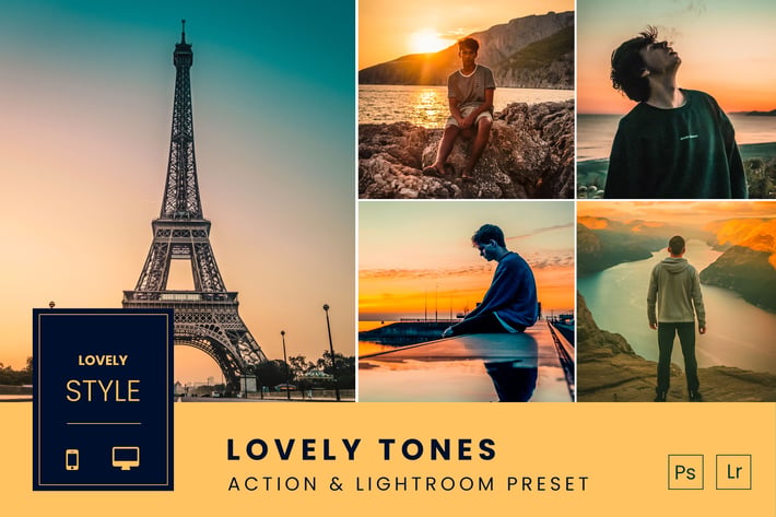 Lovely Tones Action & Lightroom Preset