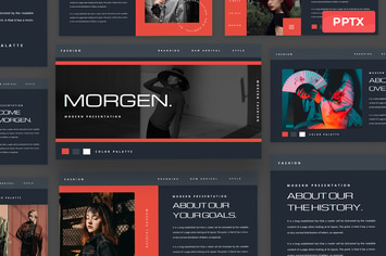 Morgen - Fashion Powerpoint Presentation Template