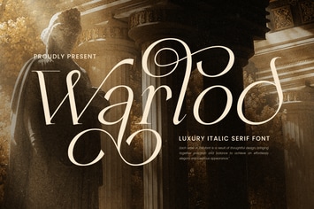 Warlod - Luxury Italic Serif