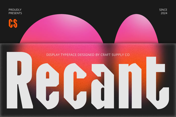 Recant – Bold Font