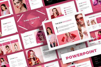 Pink Fashion - Powerpoint Template