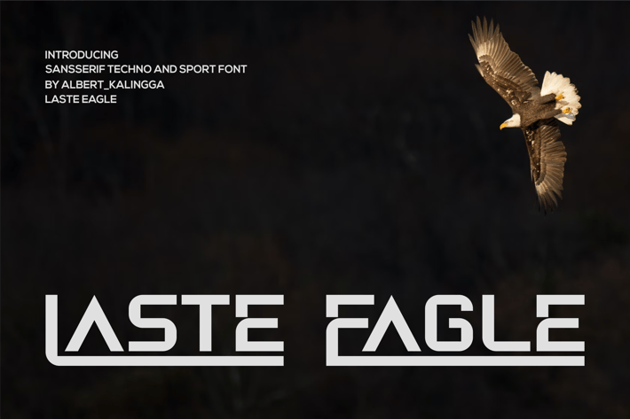 Laste Eagle Font