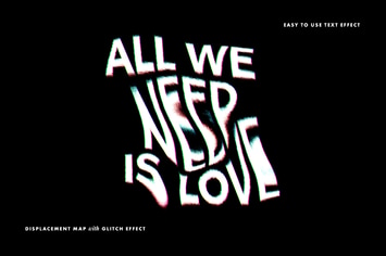 Photocopier Glitch Text Effect