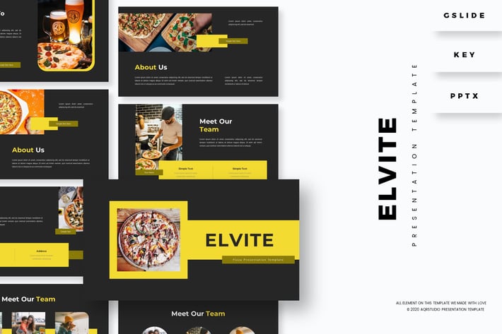 Elvite - Presentation Template