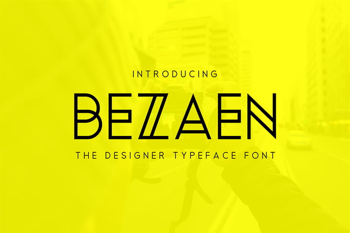 Bezaen Typeface