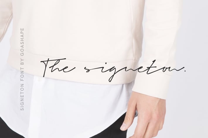 Signeton Font