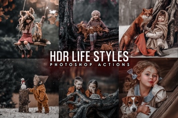 PRO HDR Life Styles Actions 