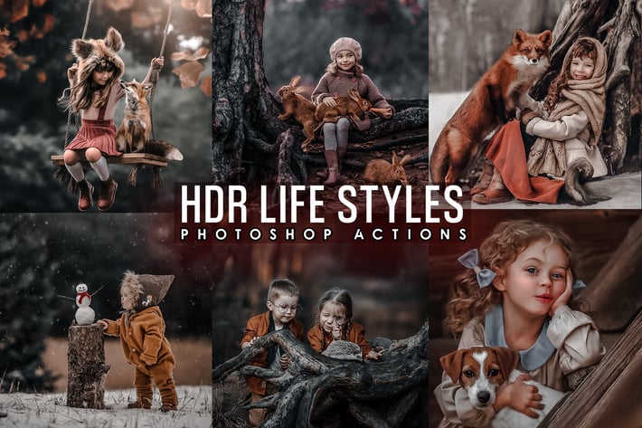 PRO HDR Life Styles Actions 