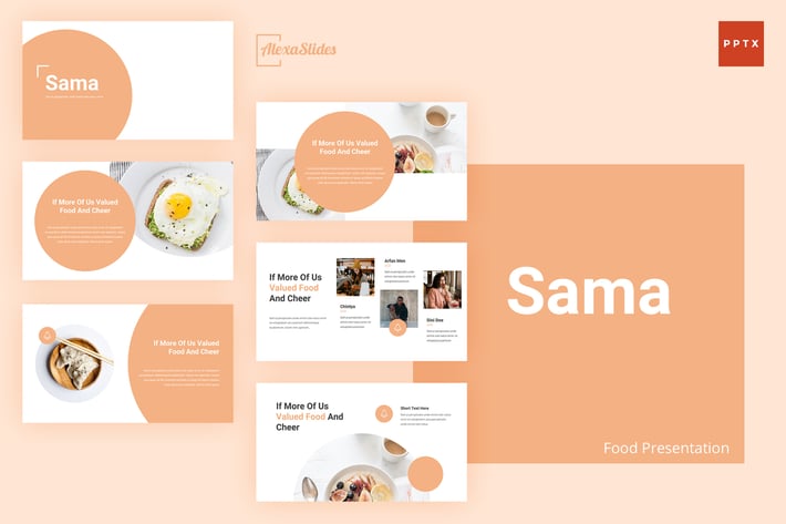Sama - Food Powerpoint Presentation Template