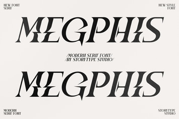 Megphis Serif Font