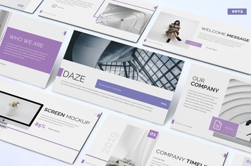 Daze - Business Powerpoint Template