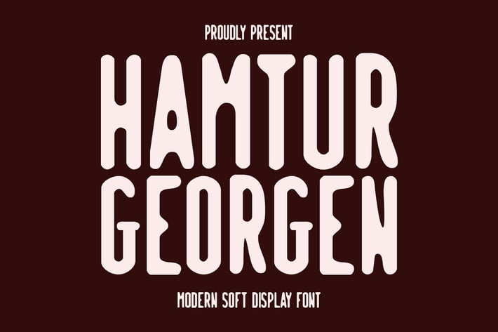 Hamtur Georgen Display Font