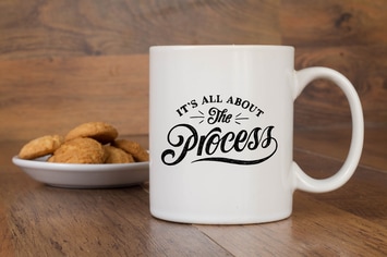 Table Mug Mock Up