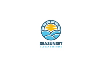 Sea Sunset Logo