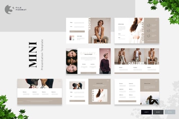 Mini - Personal Portfolio Presentation Template