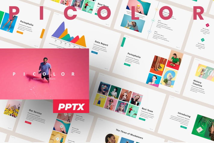 Picolor Brand Presentation Template