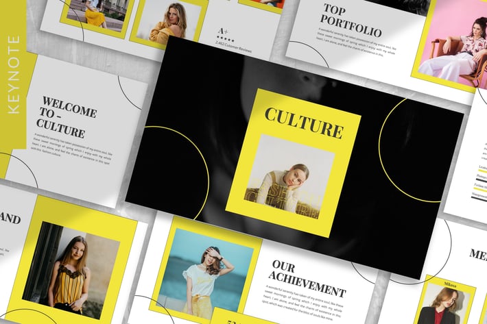 Culture - Fashion Keynote Template