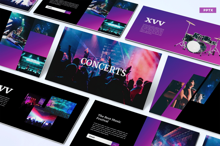 Concerts - Powerpoint Template 