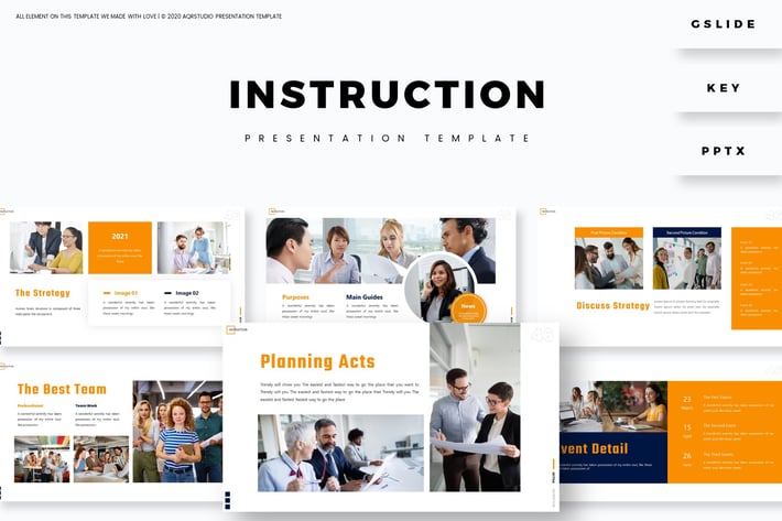 Instruction - Presentation Template