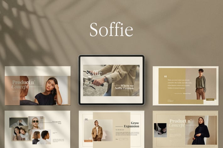 SOFFIE - Stylist Powerpoint Template 