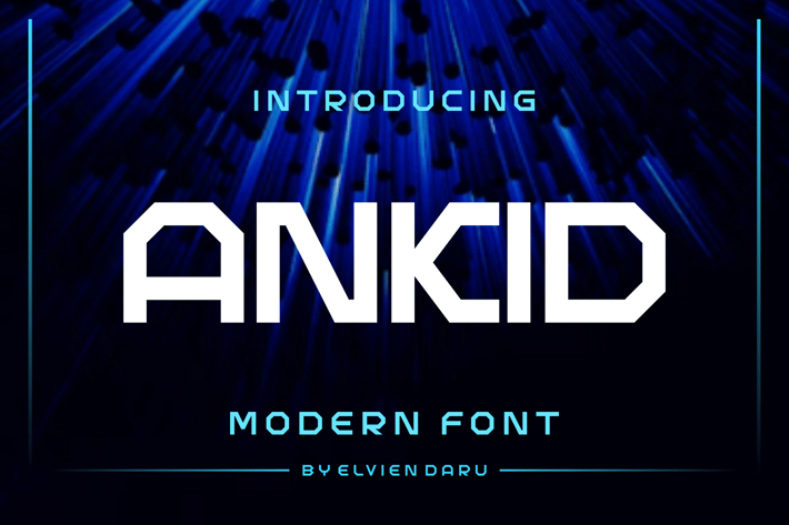 Ankid - Display Font